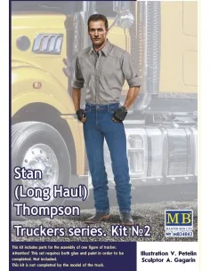 Stan (Long Haul)Thompson, Truckers series Kit No.2, 1/24 - Master B...