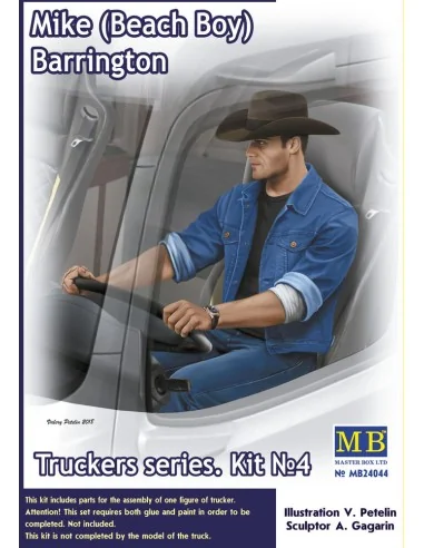 Truckers series.Mike(Beach Boy)Barringto, 1/24 - Master Box Ltd. 24044