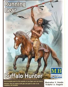 Buffalo Hunter. Running Bear, 1/24 - Master Box Ltd. 24048
