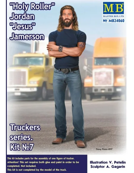 Truckers series"Holy Roller"Jordan"Jesus Jamerson, 1/24 - Master Bo...