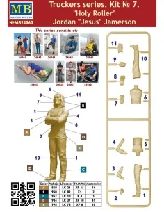 Truckers series"Holy Roller"Jordan"Jesus Jamerson, 1/24 - Master Bo... 2