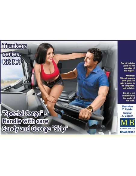 Truckers series"Special Cargo"Handle wit care!Sandy and George, 1/2...
