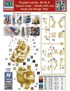 Truckers series"Special Cargo"Handle wit care!Sandy and George, 1/2... 2