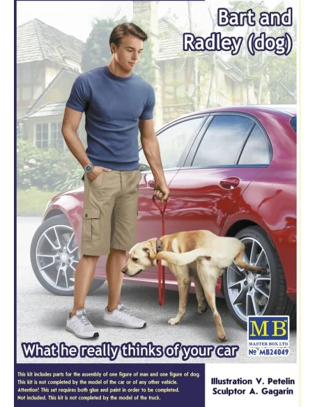 Bart and Radley (dog) What he really thinks of your car, 1/24 - Mas...
