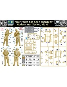 Our route has been changed! Modern War Series, kit No.1, 1/24 - Mas... 2