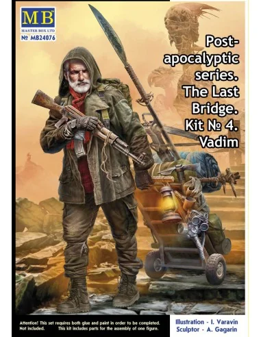 Vadim. Pst-apocalyptic series. The Last Bridge. Kit No.4, 1/24 - Ma...