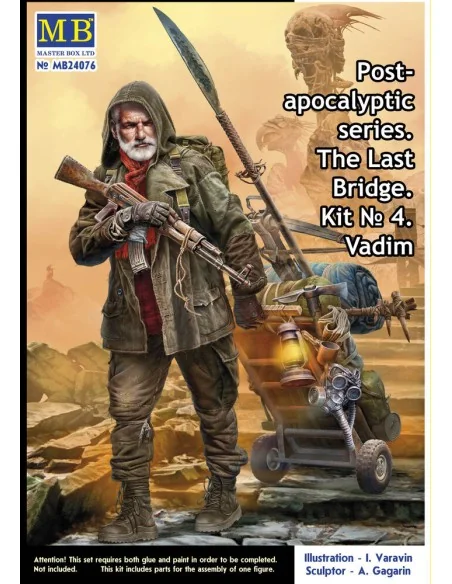 Vadim. Pst-apocalyptic series. The Last Bridge. Kit No.4, 1/24 - Ma...