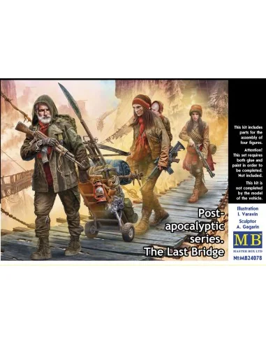 The Last Bridge. P?st-apocalyptic series, 1/24 - Master Box Ltd. 24078