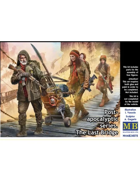 The Last Bridge. P?st-apocalyptic series, 1/24 - Master Box Ltd. 24078