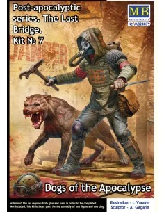Post-apocalyptic series. The Last Bridge. Kit No. 7. Dogs of the Ap...