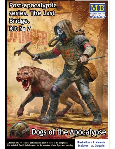 Post-apocalyptic series. The Last Bridge. Kit No. 7. Dogs of the Ap...