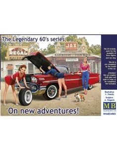 The Legendary 60's series. On new adventures!, 1/24 - Master Box Lt...