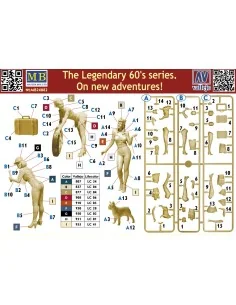 The Legendary 60's series. On new adventures!, 1/24 - Master Box Lt... 2