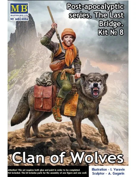 Post-apocalyptic series. The Last Bridge. Kit No. 8. Clan of Wolves...