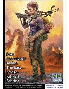 Post-Apocalyptic series. The last bridge. Kit No.1. Sabrina, 1/24 -...