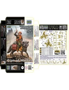 Post-apocalyptic series. The Last Bridge. Kit No. 8. Clan of Wolves... 2