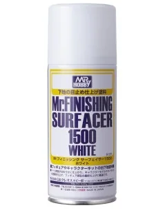 Mr Hobby -Gunze Mr. Finishing Surfacer 1500 White - Mr Hobby - Gunz...