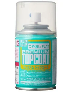 Mr Hobby -Gunze Mr. Premium Top Coat Flat - Mr Hobby - Gunze B-603