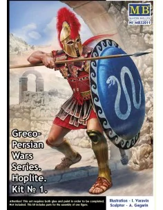 Greco-Persian Wars Series. Hoplite. Kit 1, 1/32 - Master Box Ltd. 3...