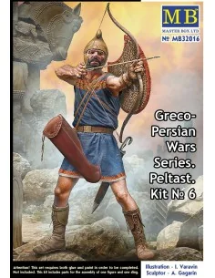 Greco-Persian Wars Series. Peltast. Kit No. 6, 1/32 - Master Box Lt...