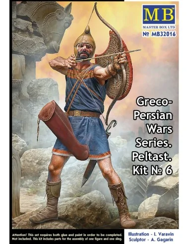 Greco-Persian Wars Series. Peltast. Kit No. 6, 1/32 - Master Box Lt...