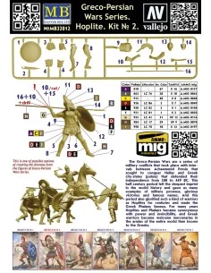 Greco-Persian Wars Series. Hoplite. Kit 2, 1/32 - Master Box Ltd. 3... 2