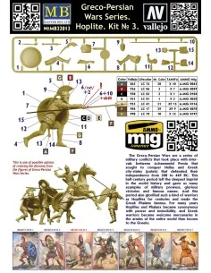 Greco-Persian Wars Series. Hoplite. Kit 3, 1/32 - Master Box Ltd. 3... 2