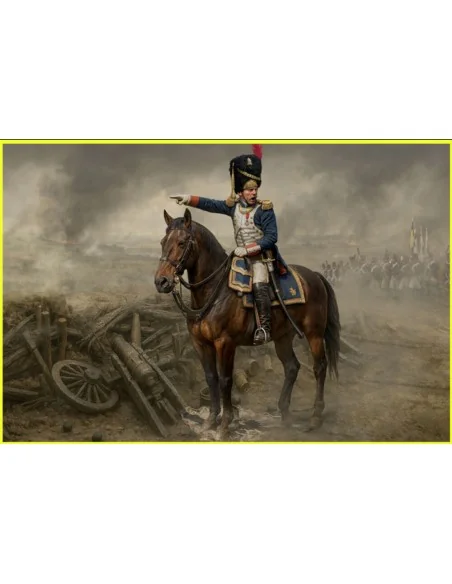 Napoleonic Wars Era. The Old Guard Officer, 1/32 - Master Box Ltd. ...