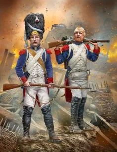 Napoleonic Wars Era. The Old Guard, 1/32 - Master Box Ltd. 32024