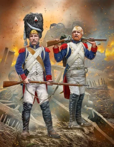 Napoleonic Wars Era. The Old Guard, 1/32 - Master Box Ltd. 32024