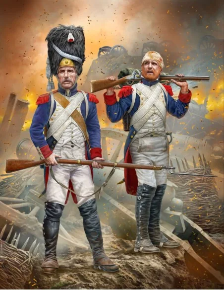 Napoleonic Wars Era. The Old Guard, 1/32 - Master Box Ltd. 32024