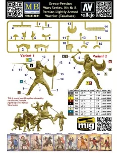Persian Lightly Armed Warrior (Takabara) Greco-Persian Wars Series.... 2