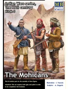 The Mohicans. Indian Wars series, the XVIII century. Kit No 5, 1/35...