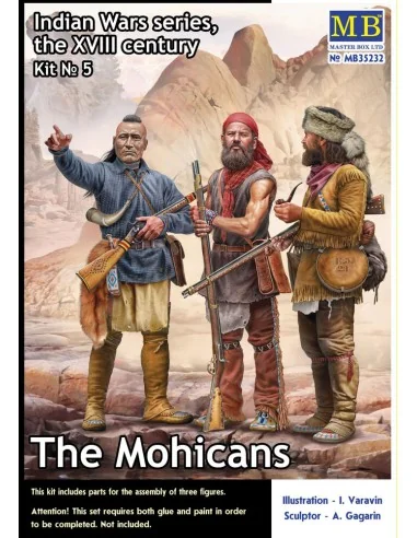 The Mohicans. Indian Wars series, the XVIII century. Kit No 5, 1/35...