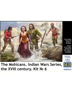 The Mohicans. Indian Wars Series, the XVIII century. Kit ? 6, 1/35 ...