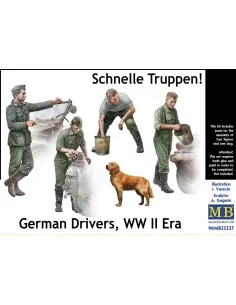 Schnelle Truppen. German Drivers, WW II Era, 1/35 - Master Box Ltd....