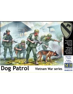Dog Patrol. Vietnam War series, 1/35 - Master Box Ltd. 35238