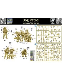 Dog Patrol. Vietnam War series, 1/35 - Master Box Ltd. 35238 2