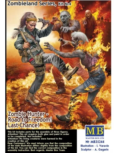 Zombie Hunter - Road to Freedom! Last Chance! Zombieland Series, Ki...