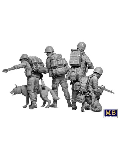 Dog Patrol. Vietnam War series, 1/35 - Master Box Ltd. 35238