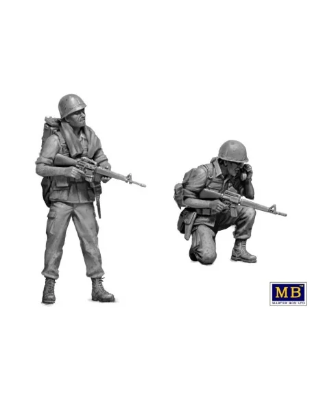 Dog Patrol. Vietnam War series, 1/35 - Master Box Ltd. 35238