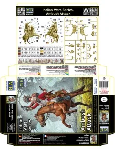 Indian Wars Series. Ambush Attack, 1/35 - Master Box Ltd. 35248