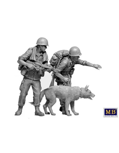 Dog Patrol. Vietnam War series, 1/35 - Master Box Ltd. 35238
