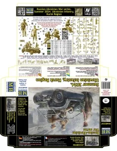 Russian-Ukrainian War series. Summer 2024. Ukrainian Infantry. Kurs... 2