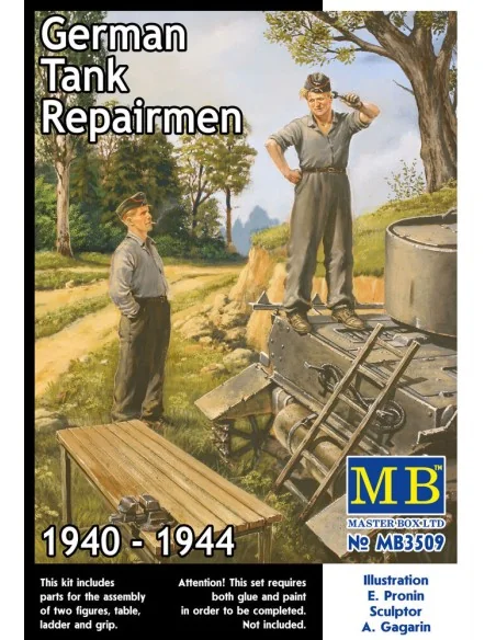 Deutscher Panzermechaniker (1940-1944), 1/35 - Master Box Ltd. 3509