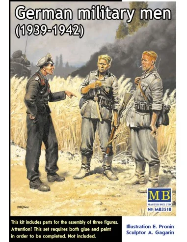 Deutsche Soldaten 1939-1942, 1/35 - Master Box Ltd. 3510