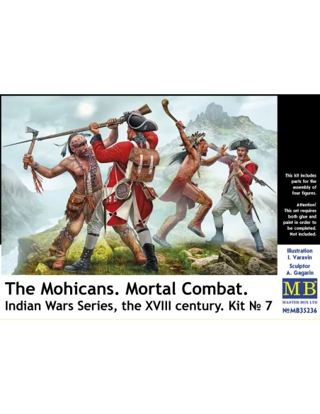 The Mohicans. Mortal Combat. Indian Wars Series, the XVIII century....