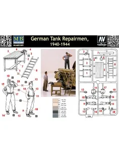 Deutscher Panzermechaniker (1940-1944), 1/35 - Master Box Ltd. 3509 2