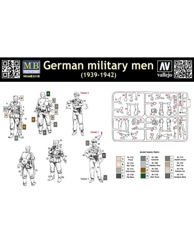 Deutsche Soldaten 1939-1942, 1/35 - Master Box Ltd. 3510