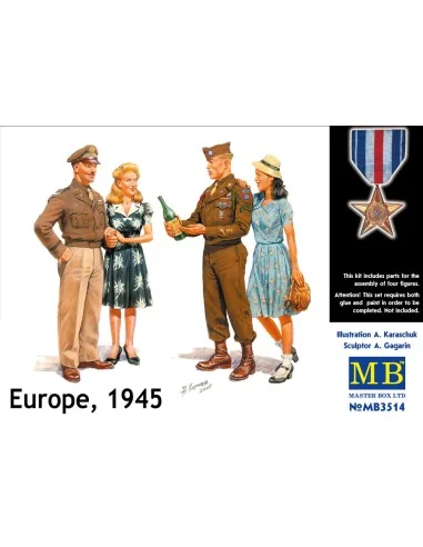 V-Day Europe 1945, 1/35 - Master Box Ltd. 3514